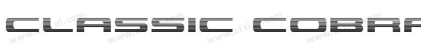 Classic Cobra Bold I字体转换 Classic Cobra Bold I字体转换